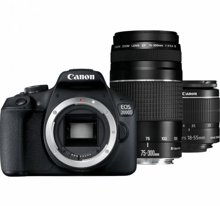 Canon EOS 2000D Kit (18-55мм IS II + 75-300мм)