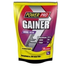 Power Pro Gainer 1000 g /25 servings/ Банан