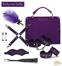 Набір для BDSM RIANNE S - Kinky Me Softly Purple: 8 предметів для задоволення