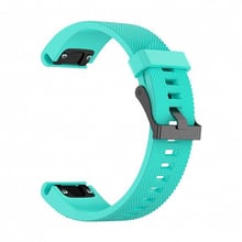 Fashion Dots Silicone Band Teal for Garmin QuickFit 20