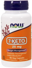 NOW Foods 7-Keto-DHEA 25 mg Veg Capsules 90 caps