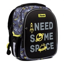 Рюкзак школьный 1Вересня S-107 Space черный (552005)