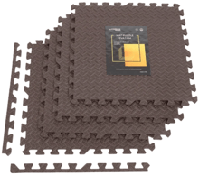 4FIZJO Mat Puzzle EVA пазл (ластівчин хвіст) 120 x 120 x 1 cм XR-0238 Braun