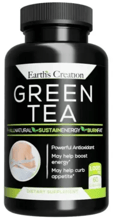 Earth`s Creation G45 Green Tea Extract Экстракт зеленого чая 1000 мг 60 капсул
