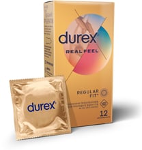 Презервативы латексные со смазкой Durex Real Feel №12 (натуральные ощущения)