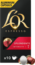 Кофе L’OR Espresso Splendente натуральный жареный молотый в капсулах 10 шт (8711000357910)