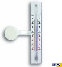 Термометр віконний TFA на липучці пластик 140х25 мм (146013)