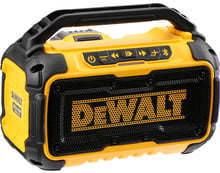 DeWalt DCR011 Cordless Bluetooth Speaker Black Yellow
