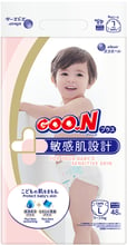Подгузники Goo.N Plus для детей 9-14 кг (размер L, на липучках, унисекс, 48 шт.)