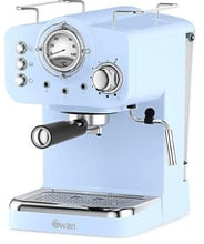 Swan Retro Pump Espresso Blue SK22110BLN
