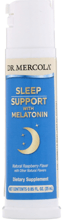 Dr. Mercola Melatonin Sleep Support 25 ml Raspberry Flavor (MCL-01197)