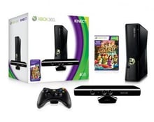 Microsoft Xbox 360E Slim 250Gb + Kinect Sensor & Kinect Adventures