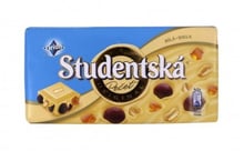Шоколад Studentska белый с изюмом 180 г (DL6426)