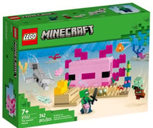 Конструктор LEGO Minecraft Дом Аксолотля 242 детали (21247)