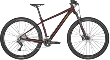 Велосипед Bergamont 2022' 29" Revox 7 (286826008) L/48см dark red/yellow/black