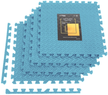 4FIZJO Mat Puzzle EVA пазл (ластівчин хвіст) 120 x 120 x 1 cм XR-0235 Sky Blue