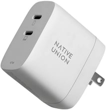 Native Union Wall Charger 2xUSB-C GaN PD 67W White (FAST-PD67-WHT-INT)