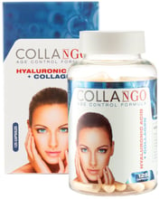 Collango Hyaluronic Acid + Collagen Колаген та гіалуронова кислота 125 капсул