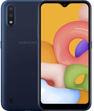 Смартфон Samsung Galaxy A01 16 GB Blue Approved Вітринний зразок