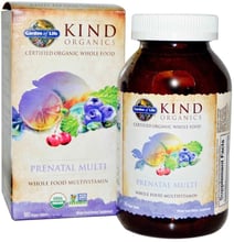 Garden of Life MyKind Organics, Prenatal Multi, 180 Vegan Tablets (GOL-11771)