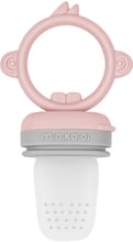 Ниблер MinikOiOi Pulps силиконовый Pinky Pink / Powder Grey (101130005)