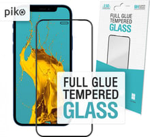 Piko Tempered Glass Full Glue Black for iPhone 12 Pro Max