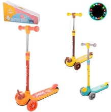 Самокат A-Toys 3-х колесный колеса с подсветкой 3 цвета (SC21011)