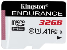 Kingston 32GB microSDHC Class 10 UHS-I U1 A1 High Endurance (SDCE/32GB)