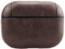 Чехол для наушников Fashion Leather Case Brown for Apple AirPods Pro