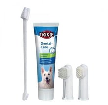 Зубна паста для собак Trixie зі щіткою 100 г (4011905025612)