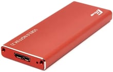 Frime для M.2 NGFF SATA Metal USB 3.0 (TYPE-A) Red (FHE203.M2U30)