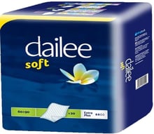 Пеленки Dailee Soft Extra Plus одноразовые 60х90 см 20шт (8595611623950)