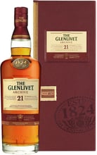 Виски The Glenlivet 21 years old 0.7л, 43%, wooden box