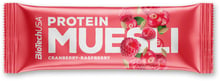 BioTechUSA Protein Muesli Bar 30 g Cranberry Raspberry