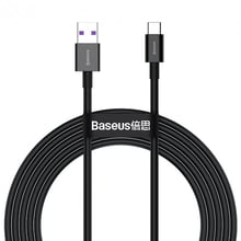 Baseus USB Cable to USB-C Superior Series PD 66W 2m Black (CATYS-A01)