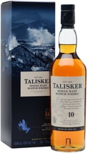 Виски Talisker 10 years old 0.7л, with box (BDA1WS-WSM070-011)