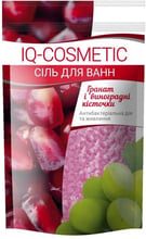 IQ-Cosmetic Соль морская гранат и виноградные косточки 500 g