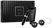 LELO The Alibi - подарочный набор (минивибратор + вагинальные шарики + лубрикант)