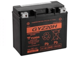 Автомобильный аккумулятор Yuasa 12V 21.1Ah High Performance MF VRLA Battery (GYZ20H)