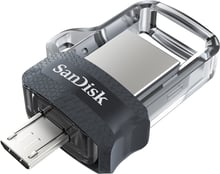 SanDisk 16GB Ultra Dual Drive M3.0 USB 3.0/microUSB OTG Black (SDDD3-016G-G46)