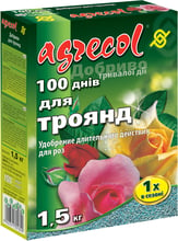 Удобрение Agrecol 100 дней для роз, 1.5кг (30182)
