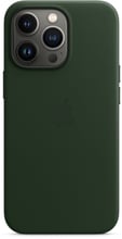 Apple Leather Case with MagSafe Sequoia Green (MM1G3) for iPhone 13 Pro
