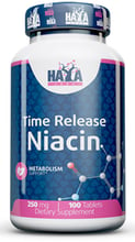 Haya Labs Niacin Time Release 250 мг Ниацин 100 таблеток