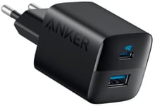 ANKER Wall Charger USB-C+USB PowerPort 323 Black (A2331G11)