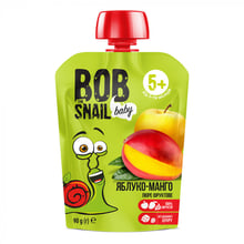 Пюре Bob Snail Яблоко-манго 90 г