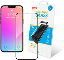 Global Tempered Glass Full Glue Black for iPhone 14 Plus | 13 Pro Max