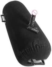 Надувная секс-подушка с вибратором Pipedream Inflatable Luv Log (черный)
