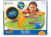 Игровой STEM-набор LEARNING RESOURCES – МЫШКА В ЛАБИРИНТЕ (программируемая игрушка,аксесс.,карточки) (LER2831)