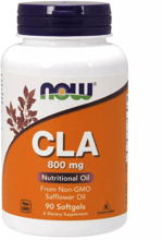 Now Foods CLA, 800 mg, 90 Caps (NF1727)