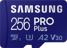 Samsung 256GB microSDXC Class 10 UHS-I U3 PRO Plus + adapter (MB-MD256KA/RU)